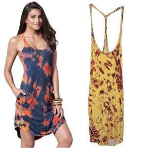 🆕 VENUS TYE DYE TANK DRESS WITH POCKETS SIZE LARGE